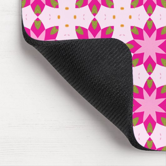 Tapis De Souris Pink Petal Mosaic pattern (Coin)