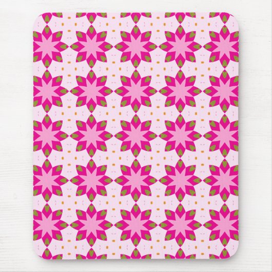 Tapis De Souris Pink Petal Mosaic pattern (Devant)