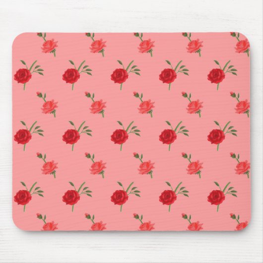 Tapis De Souris Pink roses (Devant)