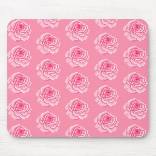 Tapis De Souris Pink roses (Devant)