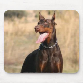 Tapis De Souris Pinscher Mousepad de dobermann
