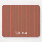 Tapis De Souris Pinstripes orange (Devant)