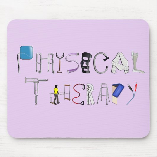 Tapis De Souris Pinte au travail (Devant)