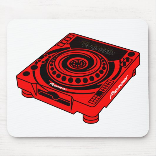Tapis De Souris Pionnier CDJ 1000 (Devant)