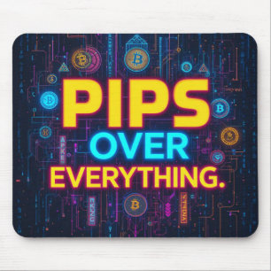 Tapis De Souris Pips Over Everything - The Forex Trader's Anthem"