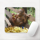 Tapis De Souris Pique-nique de la banane du bébé (Avec souris)