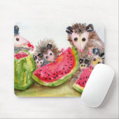 Tapis De Souris Pique-nique Mousepad d'opossum (Avec souris)