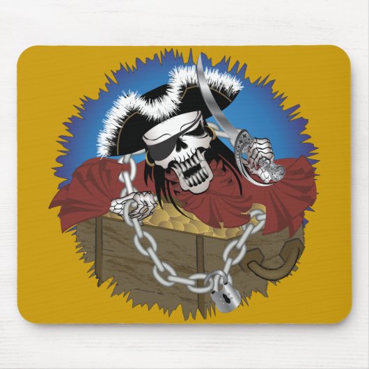 Tapis De Souris Pirate (Devant)