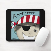 Tapis De Souris Pirate Boy Rrrrrr (Avec souris)
