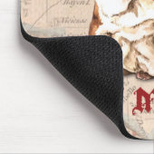 Tapis De Souris Pirate de bouledogue (Coin)