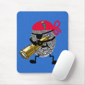 Tapis De Souris Pirate de Thumbprint (Avec souris)