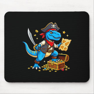 Tapis De Souris Pirate dinosaur t rex boys girls kids funny