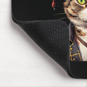 Tapis De Souris Pirate Et Chat Le Boucanier Feline (Coin)