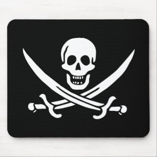 Tapis De Souris Pirate Flag Mouse Pad