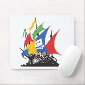 Tapis De Souris Pirate Google (Avec souris)