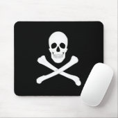 Tapis De Souris Pirate (Jolly Roger) Flag (Avec souris)