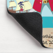 Tapis De Souris Pirate kid birthday (Coin)