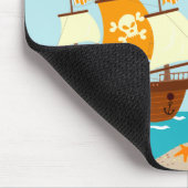 Tapis De Souris Pirate kid birthday (Coin)