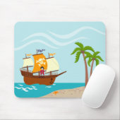 Tapis De Souris Pirate kid birthday (Avec souris)