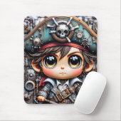 Tapis De Souris Pirate Mousepad (Avec souris)