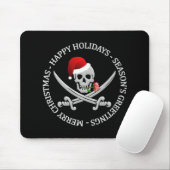 Tapis De Souris Pirate Noël mousepad (Avec souris)