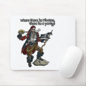 Tapis De Souris Pirate Party ! (Avec souris)