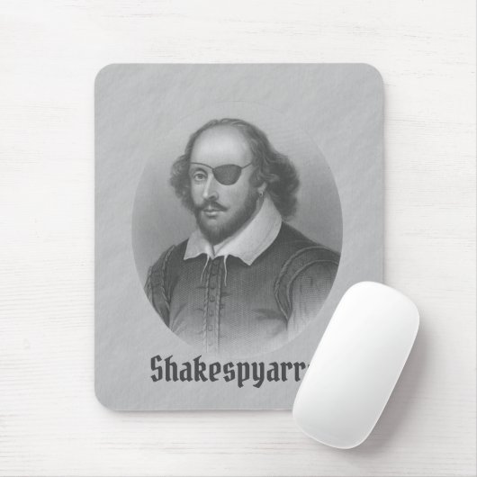 Tapis De Souris Pirate Shakespeare (Avec souris)