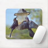 Tapis De Souris Pirateau noir mousepad (Avec souris)