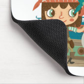 Tapis De Souris Pirates avec le trésor (Coin)