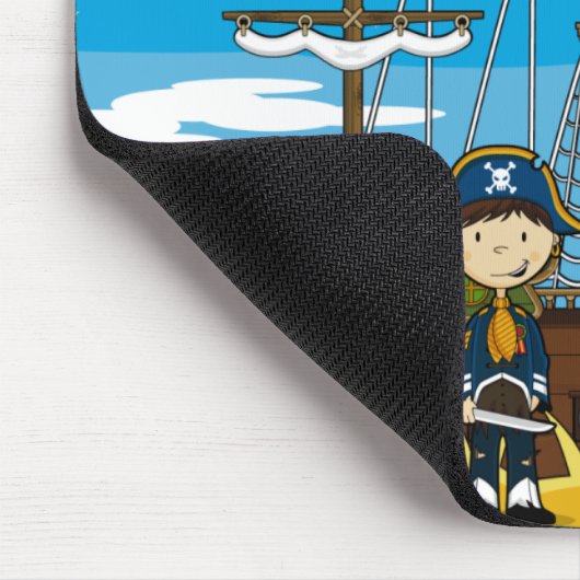Tapis De Souris Pirates mignons Mousepad (Coin)
