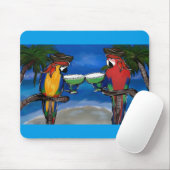Tapis De Souris Pirates perroquets (Avec souris)