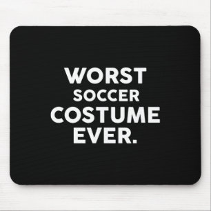 Tapis De Souris Pire costume de football jamais pour les joueurs d