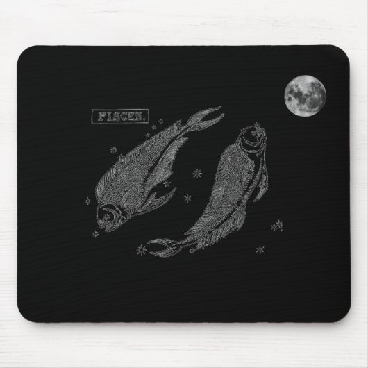 Tapis De Souris Pisces Souris Pad (Devant)