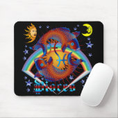 Tapis De Souris Pisces-Zodiac-V-1 (Avec souris)