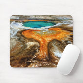 Tapis De Souris Piscine de courant ascendant de Yellowstone (Avec souris)