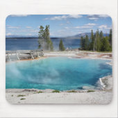 Tapis De Souris Piscine noire (Devant)