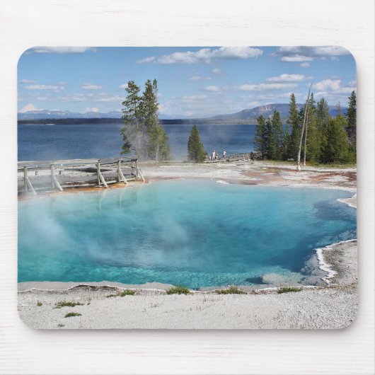 Tapis De Souris Piscine noire (Devant)