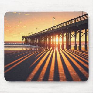 Tapis De Souris Pismo Beach Pier Californie