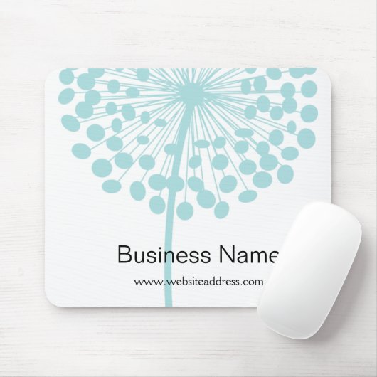 Tapis De Souris Pissenlit bleu Mousepad personnalisable (Avec souris)