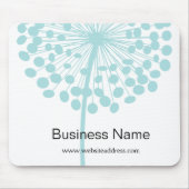 Tapis De Souris Pissenlit bleu Mousepad personnalisable (Devant)