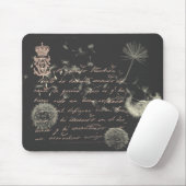 Tapis De Souris Pissenlit vintage Mousepad d'écriture (Avec souris)