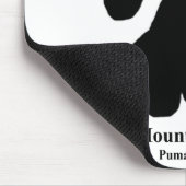 Tapis De Souris Piste du lion de montagne (Coin)