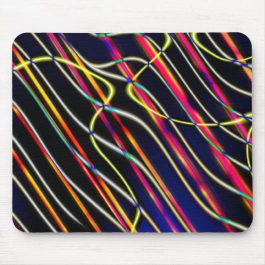 Tapis De Souris Pistes lumineuses UFO - 2 (Devant)