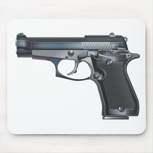 Tapis De Souris Pistolet (Devant)