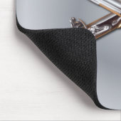 Tapis De Souris Pistolets croisés de police militaire (Coin)