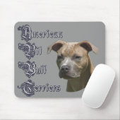 Tapis De Souris Pitbull Terrier américain (APBT) Mousepad (Avec souris)