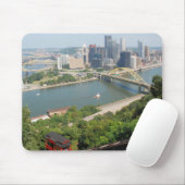 Tapis De Souris Pittsburgh de Mt. Washington (Avec souris)