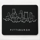 Tapis De Souris Pittsburgh Pennsylvanie (Devant)