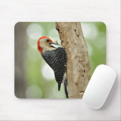 Tapis De Souris Pivert Rouge-Gonflé (Avec souris)