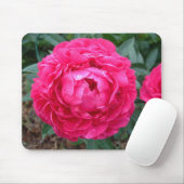 Tapis De Souris Pivoine Mousepad (Avec souris)
